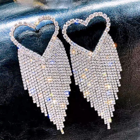 Heart Glam Earrings